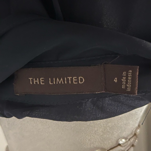 The Limited Navy Satin Dress - Picture 5 of 7